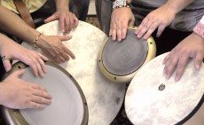 Twisted Drummers Hands and Drums